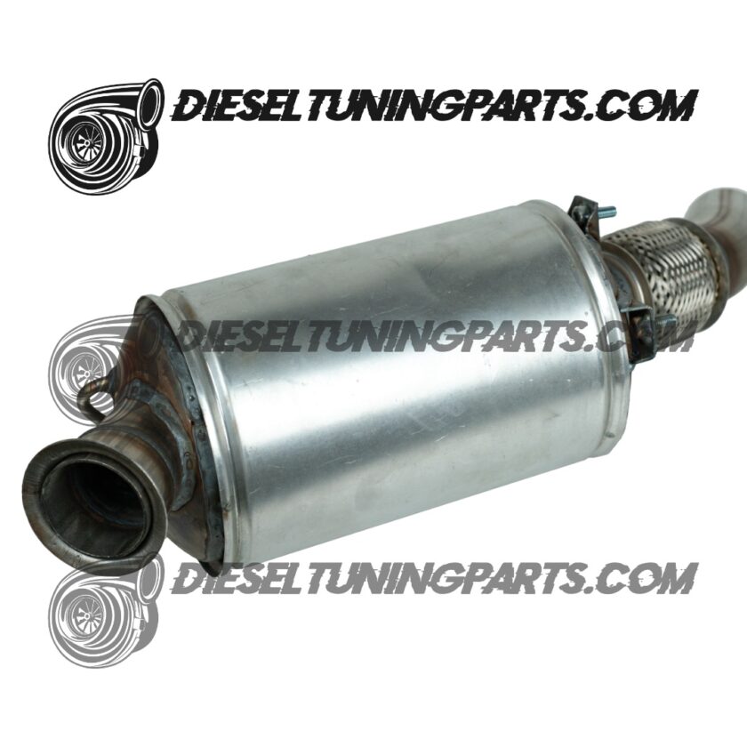 DPF Gehäuse bearbeitet mit KAT E-Modelle N47